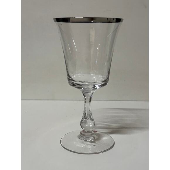 NEW Sheffield by Fostoria Water Goblet - Elegant Crystal Glass. - Picture 1 of 3